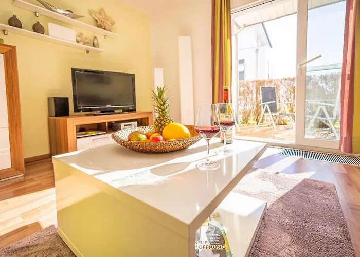 アパート 3 Im Eg Haus Stranddistel, Komfortable Fur 2 Personen In ツィングシュト